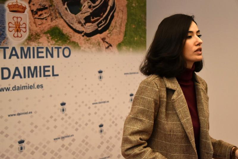 Lourdes Rodríguez de Guzmán, en la presentación