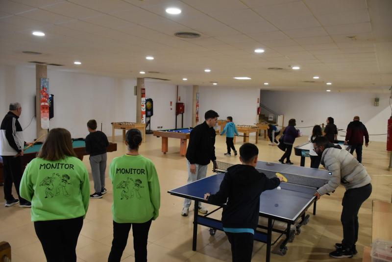 Zona de juegos de mesa