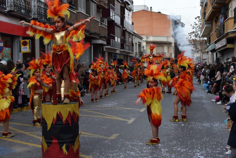 Desfile de carrozas en Daimiel 