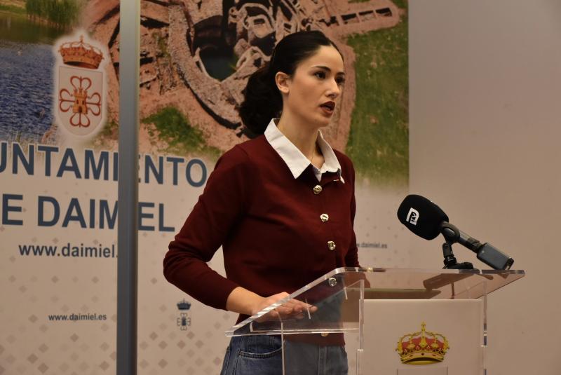 Rodríguez de Guzmán durante la rueda de prensa 
