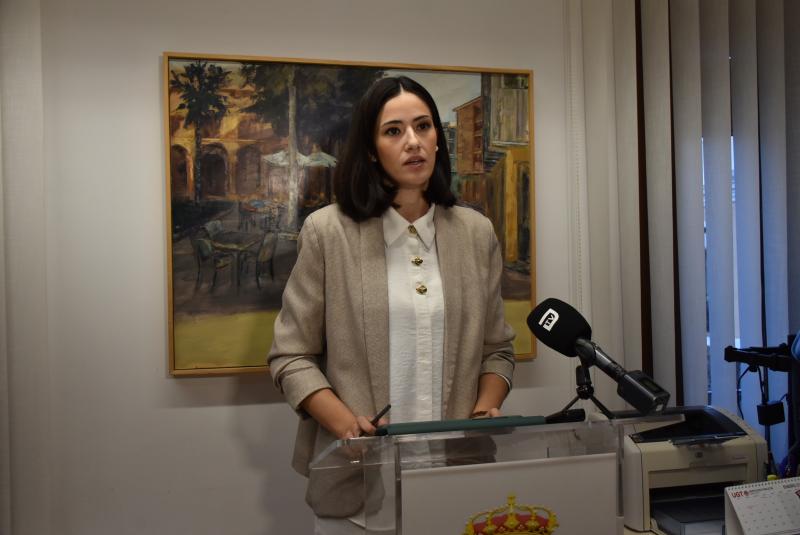 Rodríguez de Guzmán en la rueda de prensa 