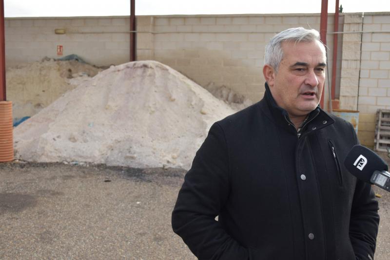 El concejal de Obras, Jesús Javier Villar