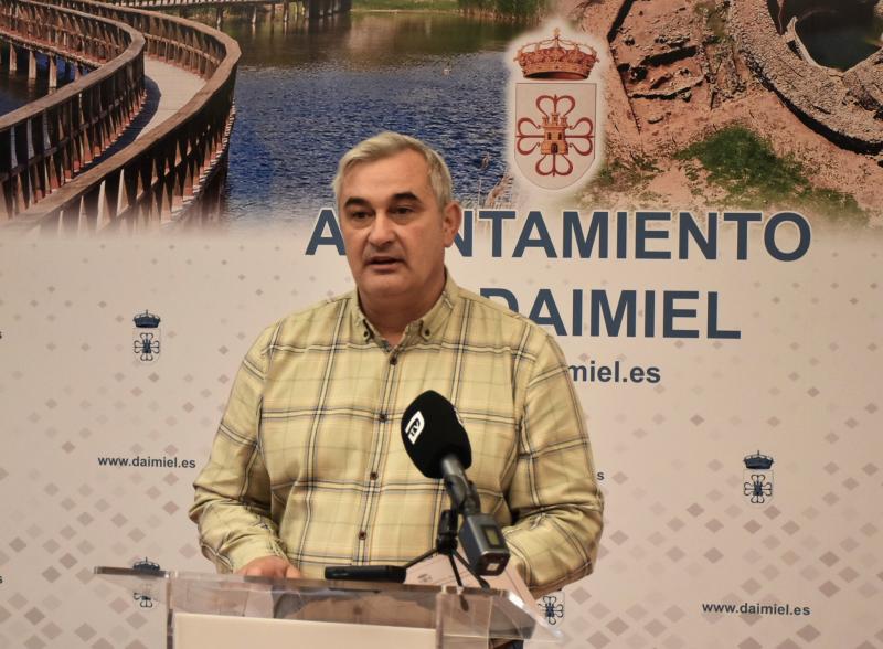 Jesús Villar en la rueda de prensa 