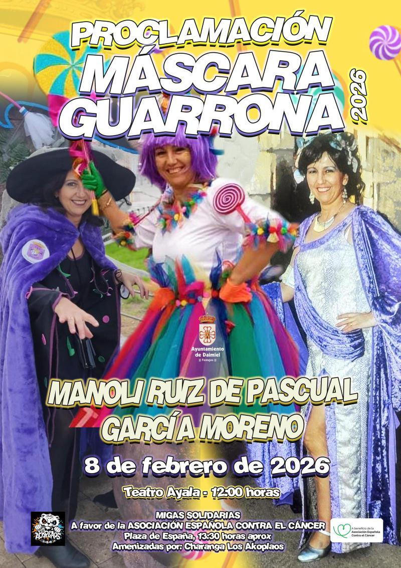 Cartel Máscara guarrona 2026