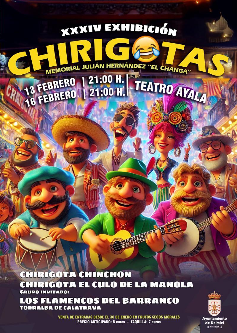 Cartel chirigotas 2026