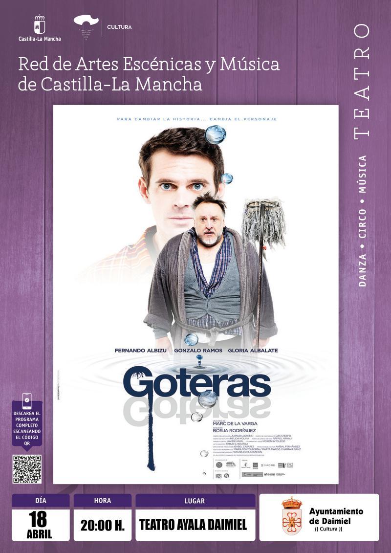 Cartel Goteras