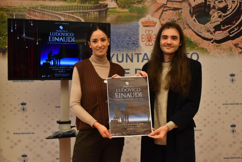 Durante la presentación del concierto