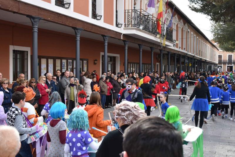 Pasacalles colegios de primaria de Daimiel en otras ediciones