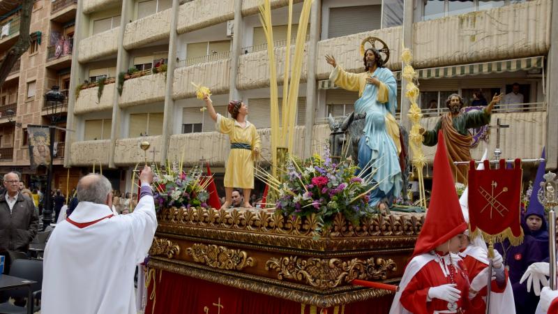 La Borriquilla en Domingo de Ramos