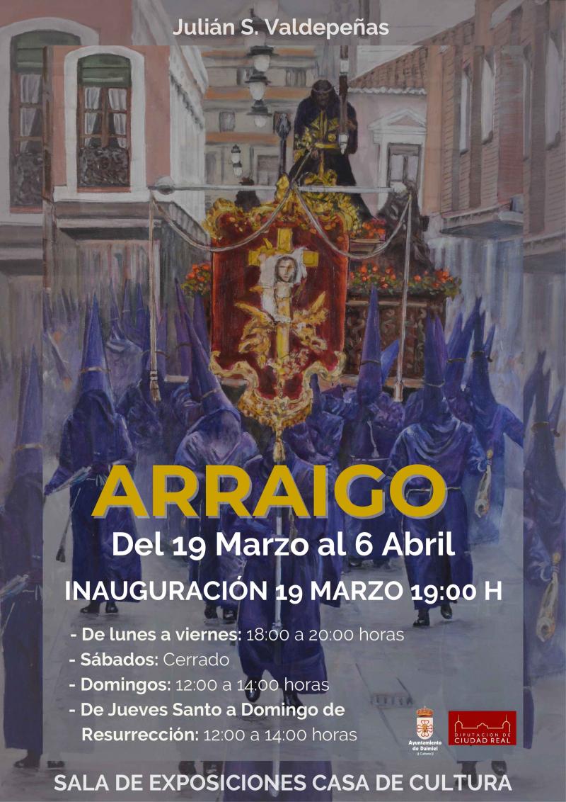 'Arraigo', exposición pictórico de Julián Sánchez-Valdepeñas Pozo