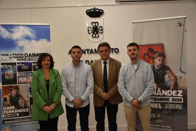 Presentación conciertos Feria y Fiestas 2026