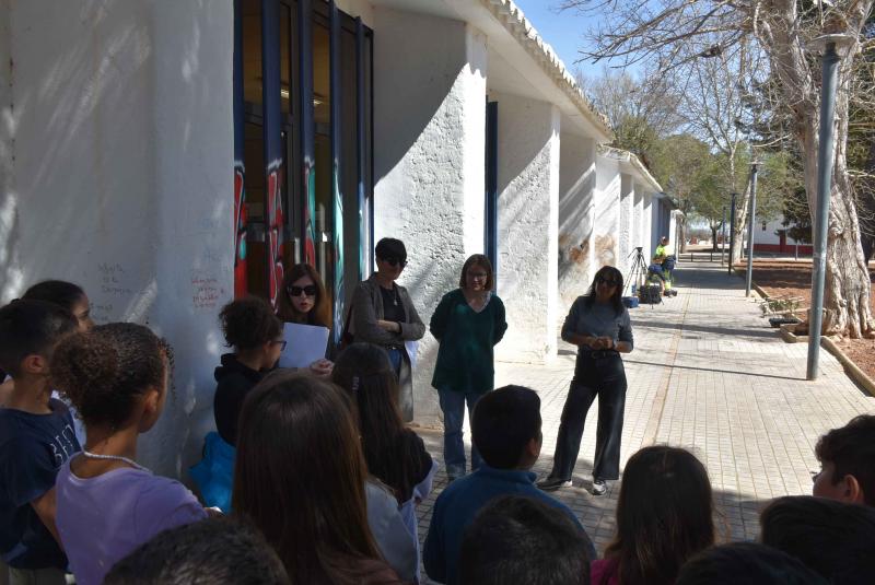 Alumnos de 5º de Primaria de La Espinosa