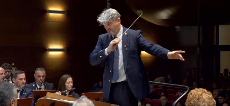 Pedro Sánchez Valdepeñas,  director de la Banda Municipal de Daimiel 