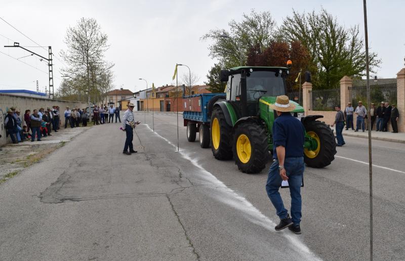 Concurso tractores. Imagen de archivo