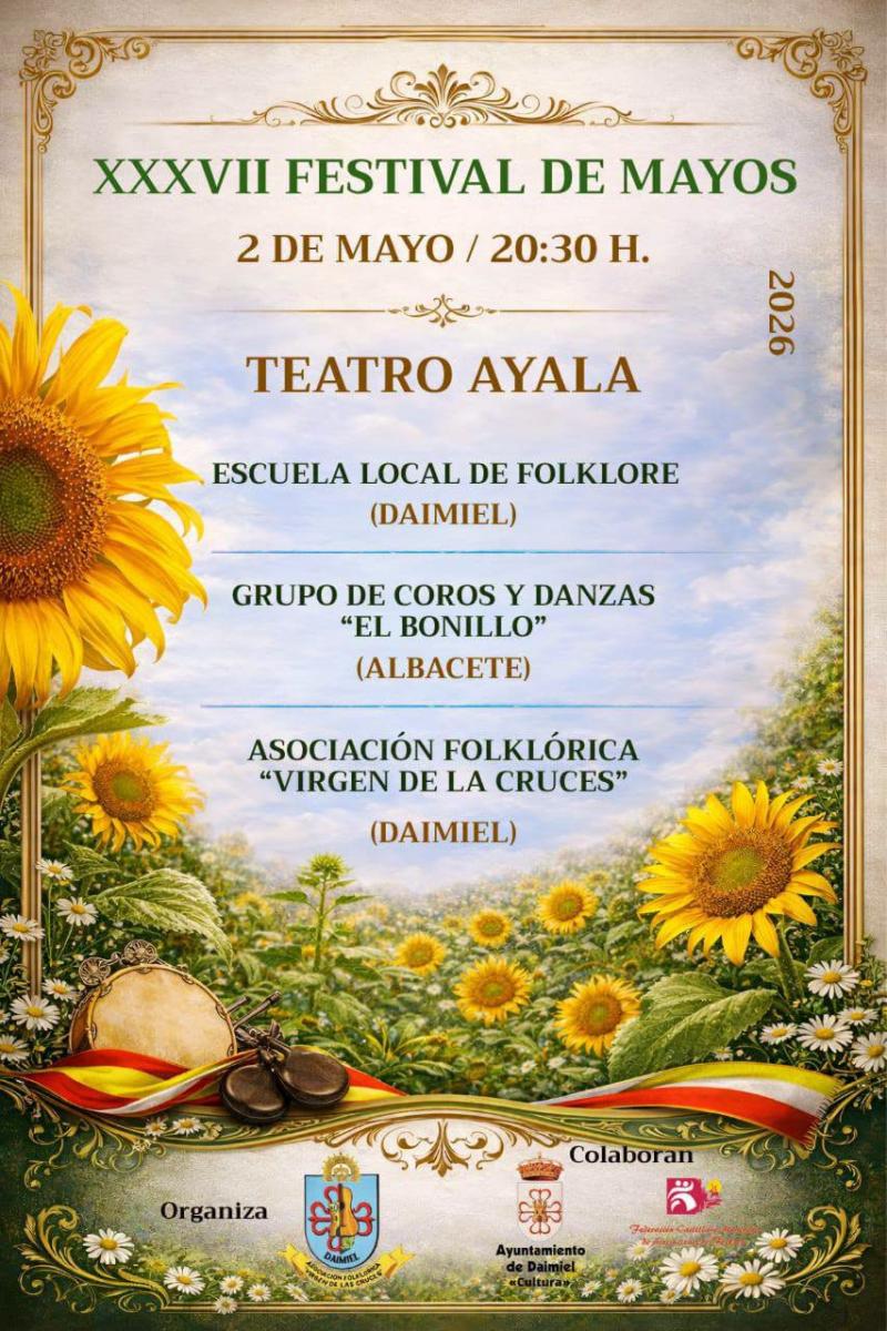 Cartel festival de mayos