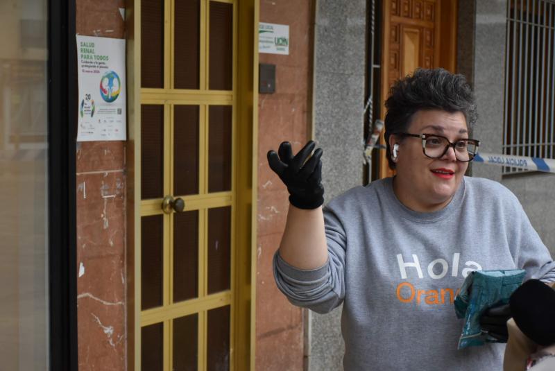 Vanesa Fernández, encargada de la tienda 