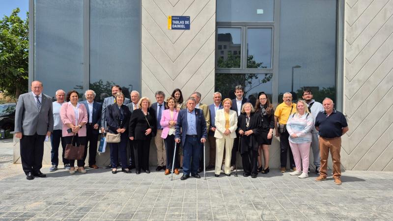 Inauguración de la calle Tablas de Daimiel en Valencia.