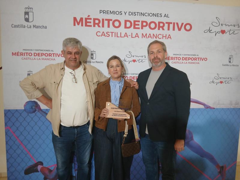 Representación del CN Daimiel en los premios 
