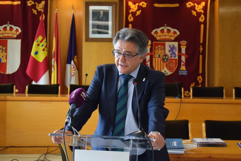 Sierra durante el acto