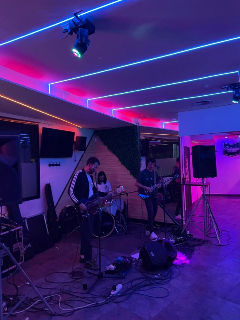Rodher en el disco-bar Jarana