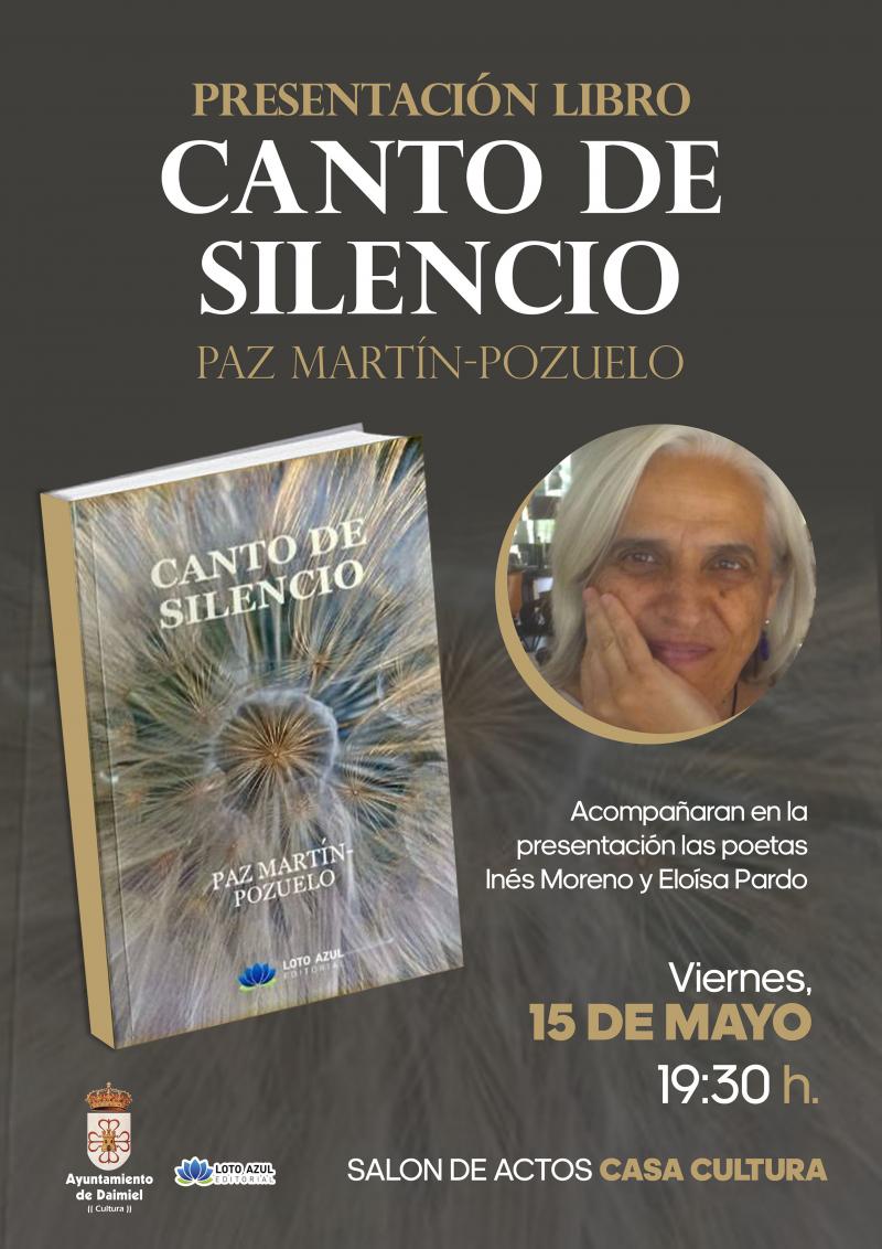 Cartel canto de silencio
