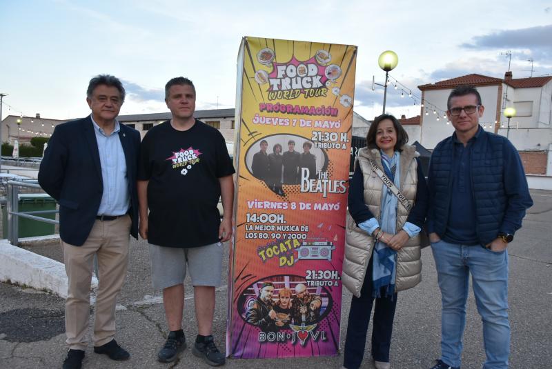 Durante la inauguración 