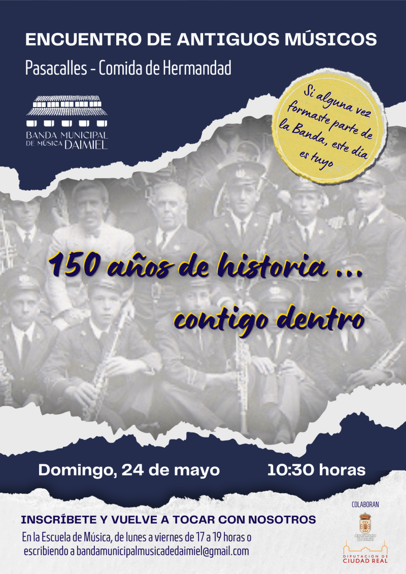Cartel encuentro musicos
