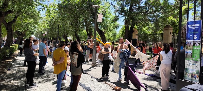 Numerosas familias participaron en las distintas actividades.
