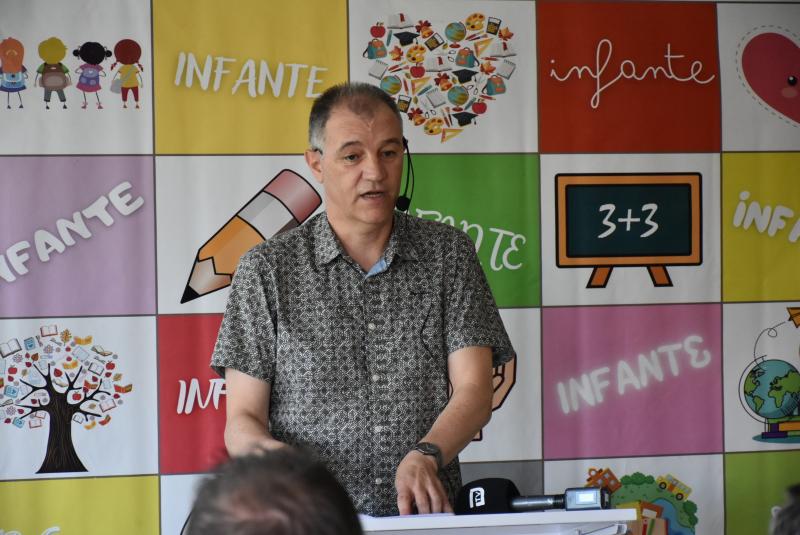 Martínez en el acto de inauguración