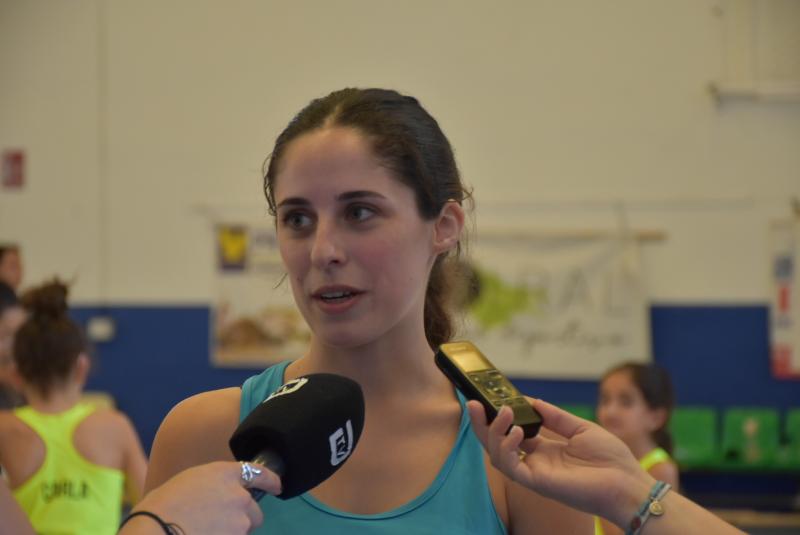 Cristina Flox, entrenadora 