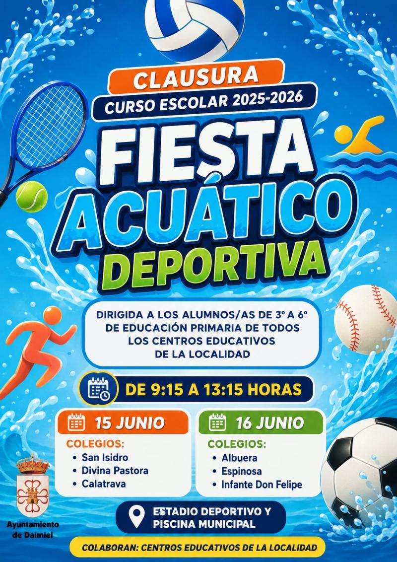 fiesta acuático deportiva
