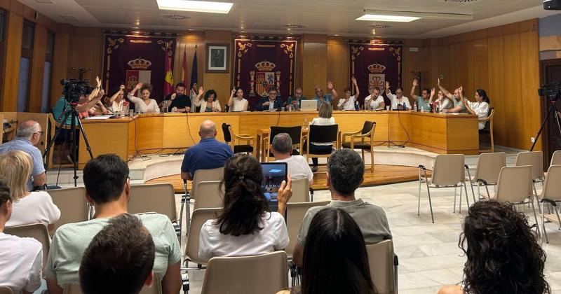 Durante el pleno de junio 