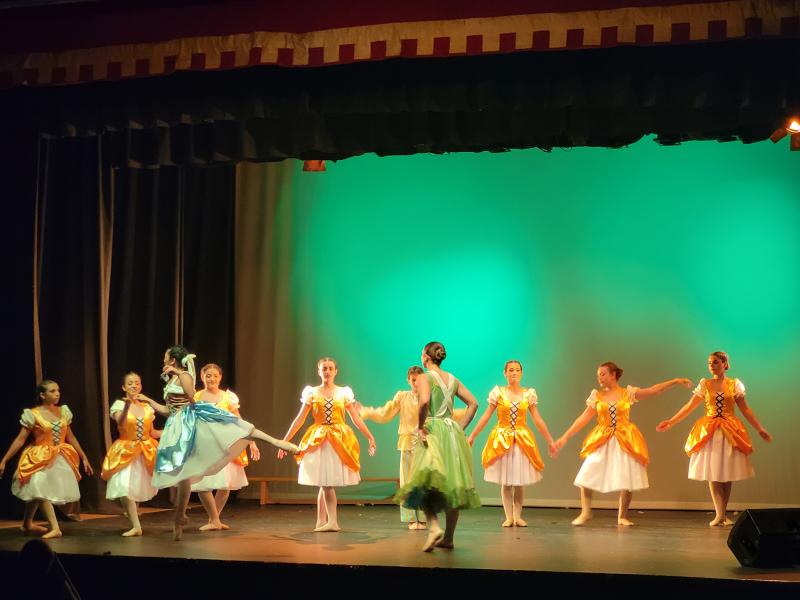 La fille mal gardee en el Ayala.