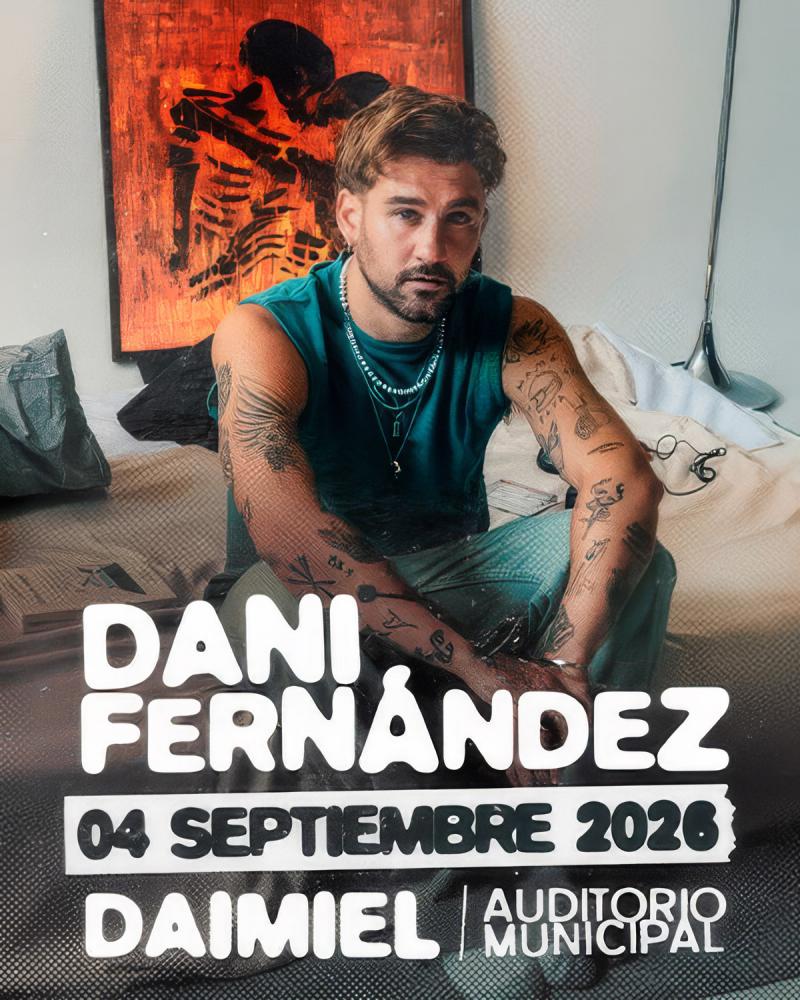 Cartel Dani Fernández