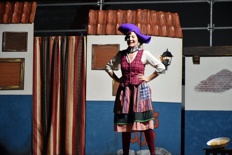 Durante el espectáculo