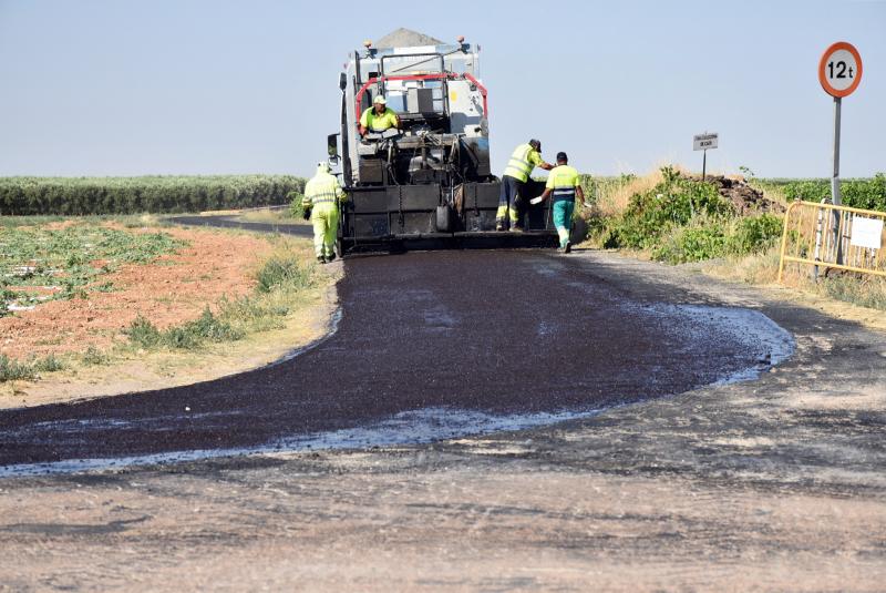 Camino donde se está actuando