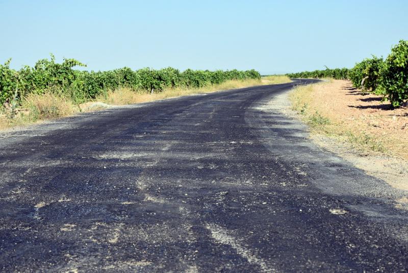 Camino deteriorado