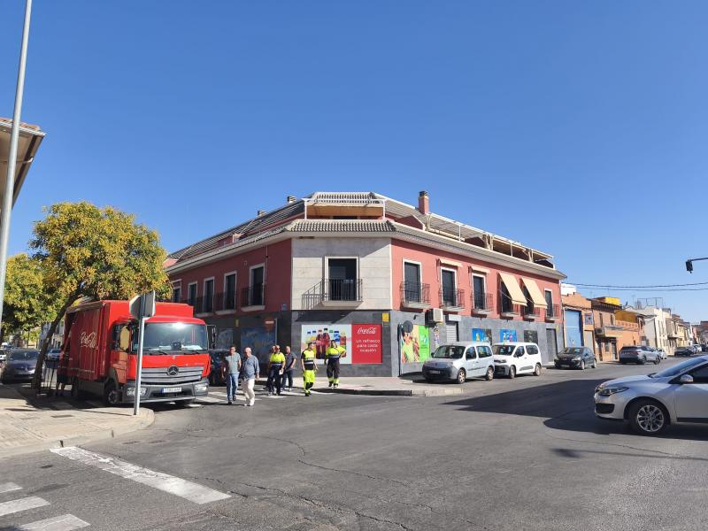Zona donde se está actuando 