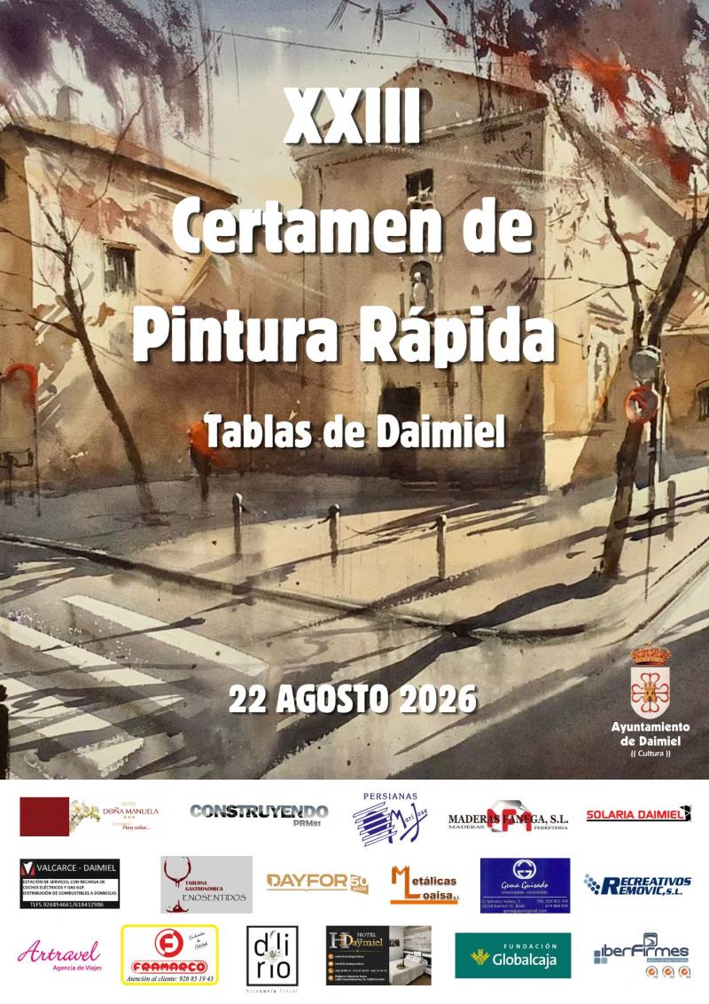 Cartel pintura rápida