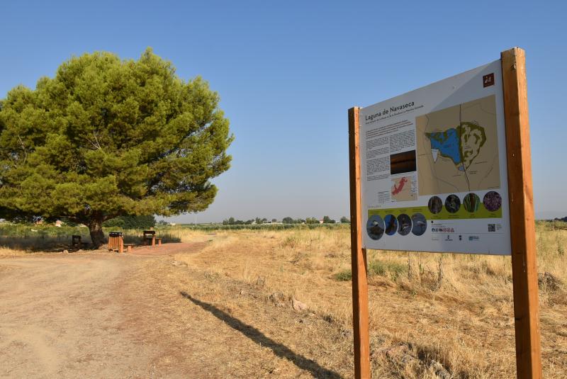 Entrada a uno de los aparcamientos