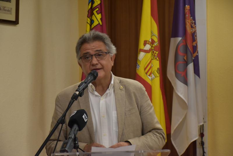 Sierra durante el acto
