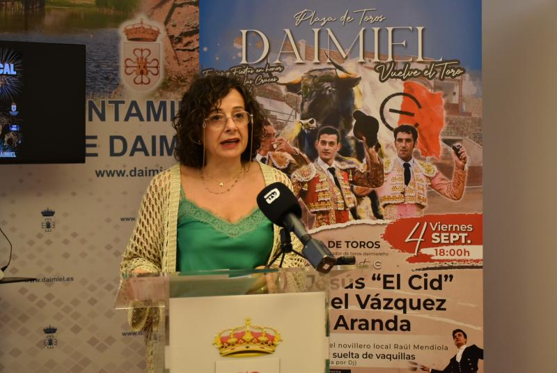 Loro en la presentación 
