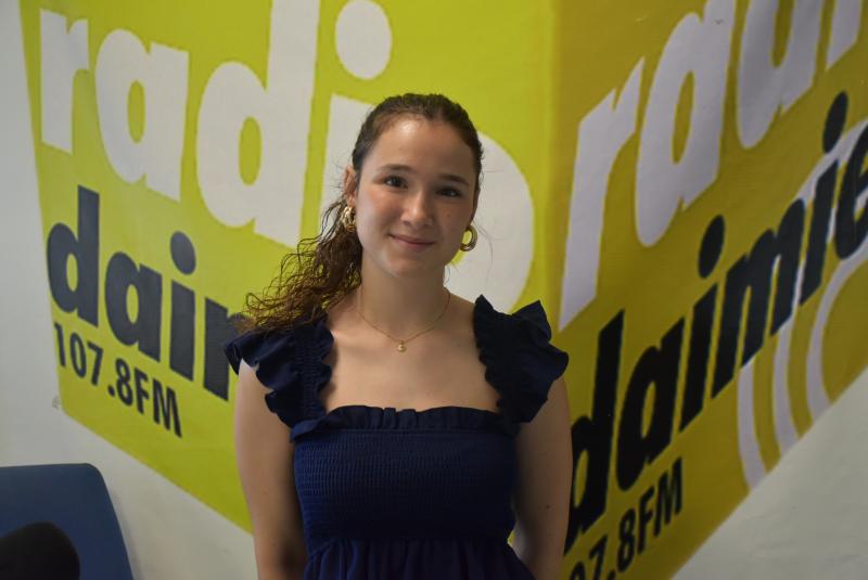 Paula en Radio Daimiel 