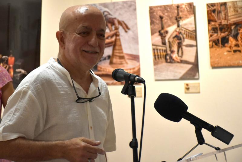 Cencerrado durante la inauguración 