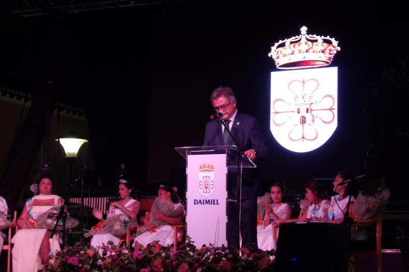 Un momento de la intervención del alcalde.