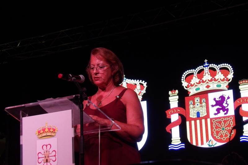 María Teresa Fernández Aparicio pronunció unas palabras de agradecimiento.