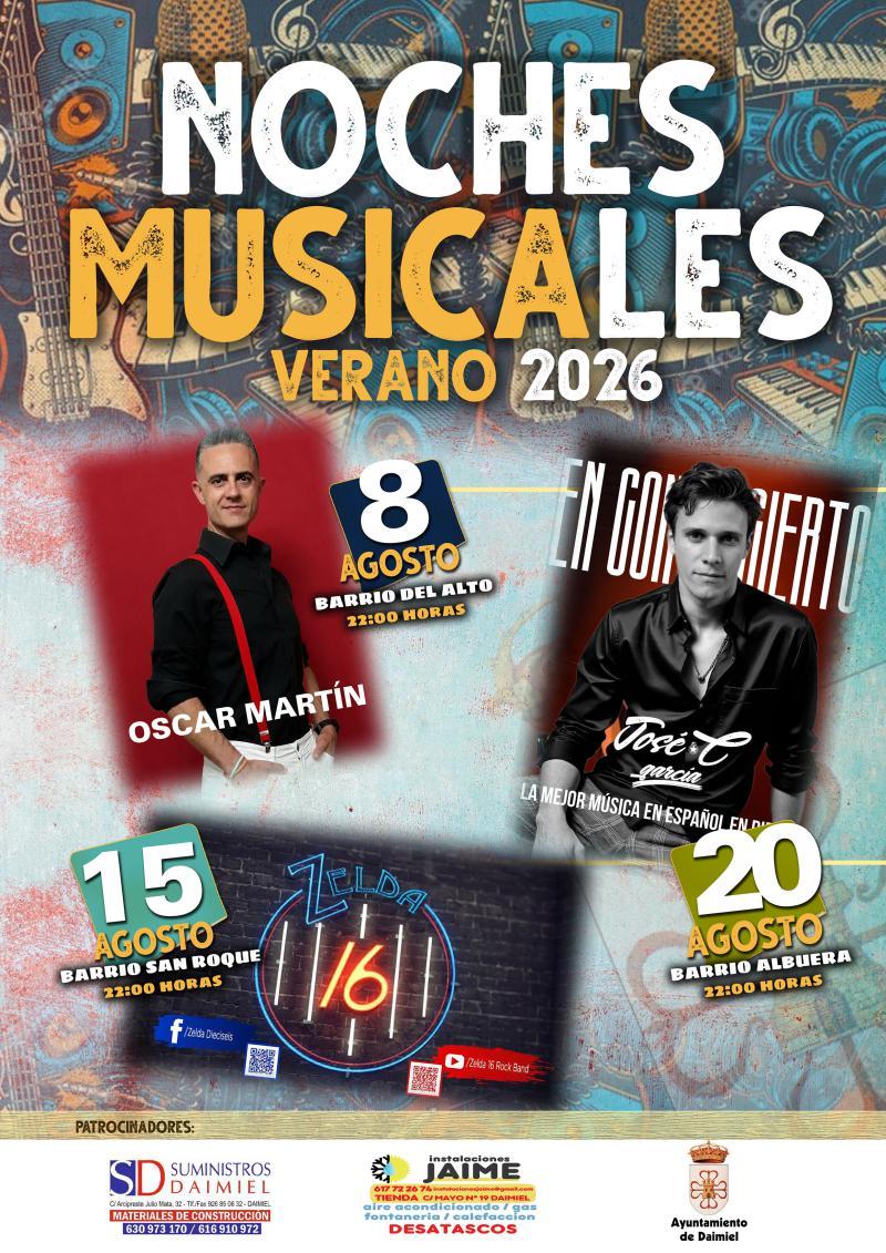 Noches musicales 2026