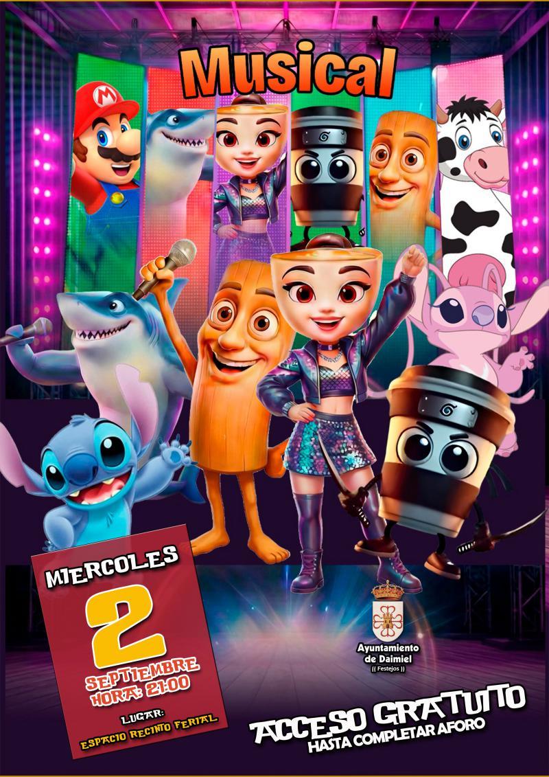 Cartel espectáculo musical