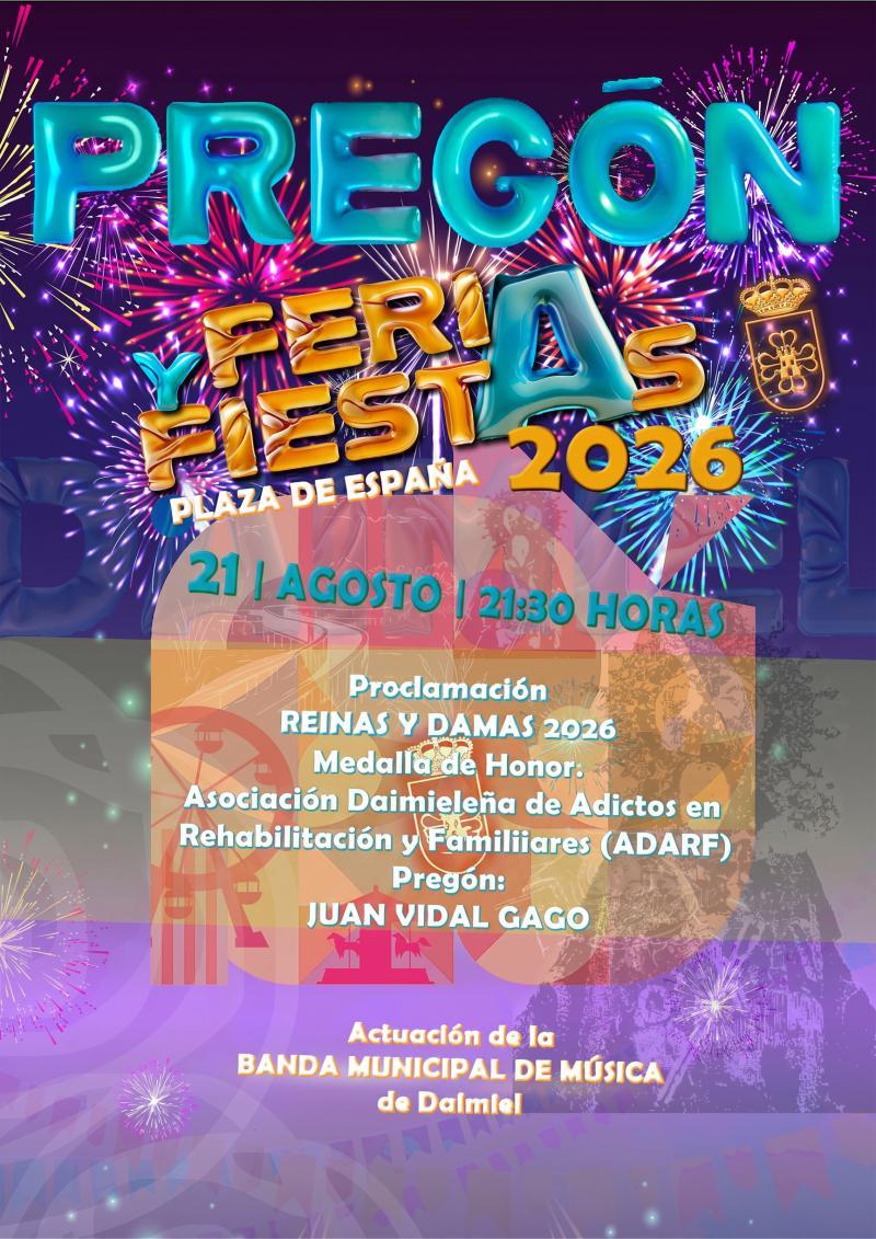 Cartel Pregón Feria y Fiestas