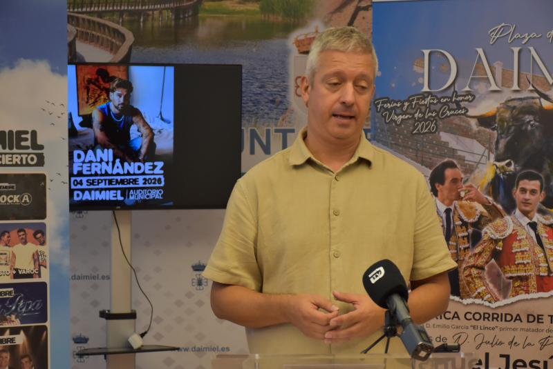 Bernardo durante la presentación